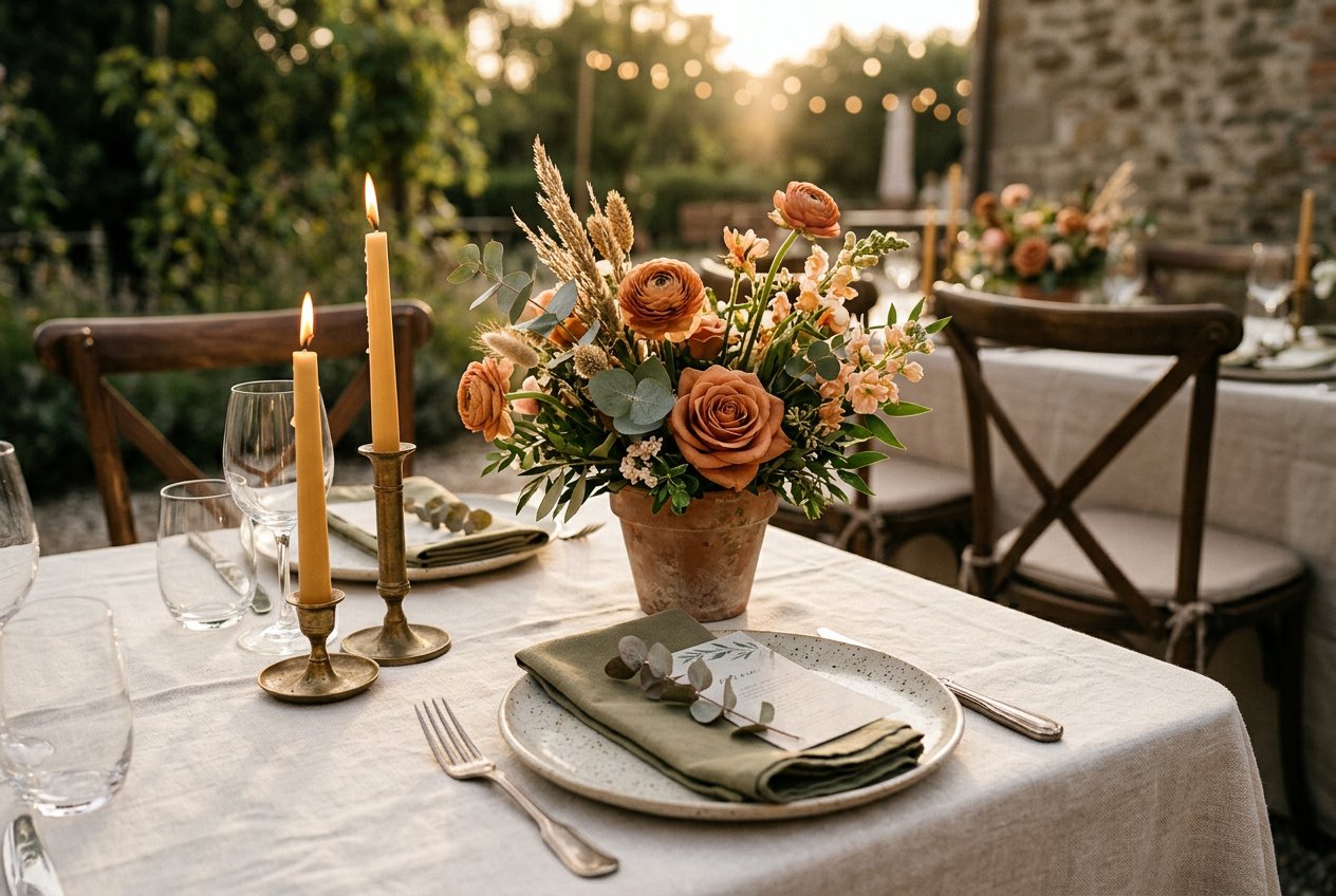 Paleta de cores do casamento: como escolher pelo local